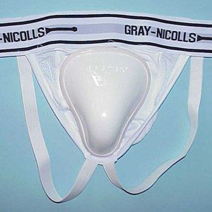 RARE, GRAY-NICOLLS, EUROPEAN MODEL BIG CUP JOCK STRAP XL 36"- 46" W/ PROTEX CUP